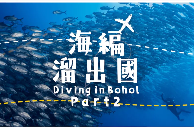 【菲律賓薄荷島、邦勞、巴里卡薩】世界級的潛水殿堂 Balicasag，被傑克魚群龍捲風擁抱的感動 feat.海島瘋