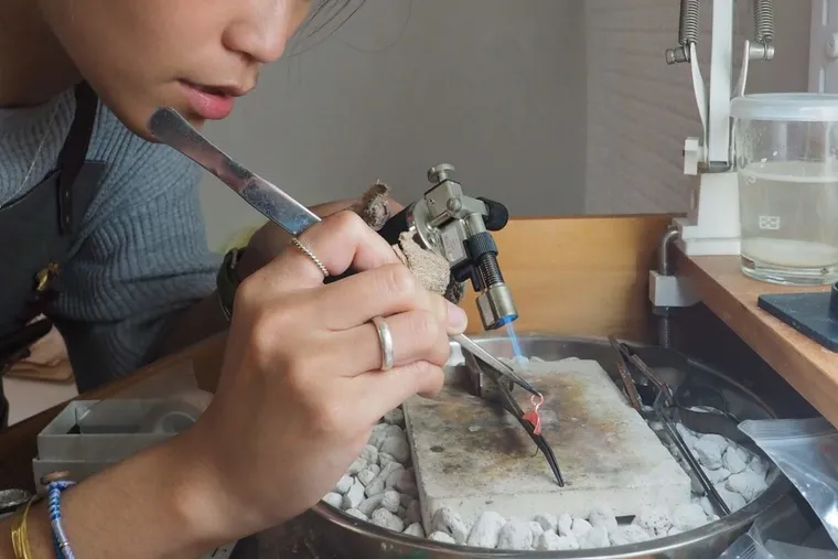 金工淬煉海洋生物，手的溫度傳遞對海洋的熱情