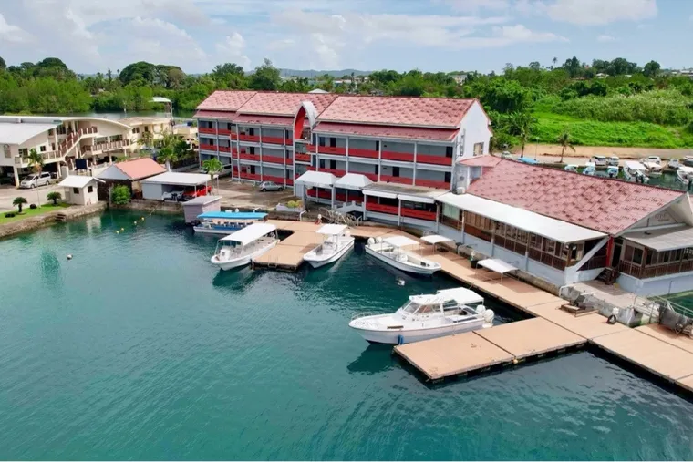 帛琉月伴灣飯店 Landmark Marina Hotel：帛琉潛旅舒適、便利的住宿推薦！
