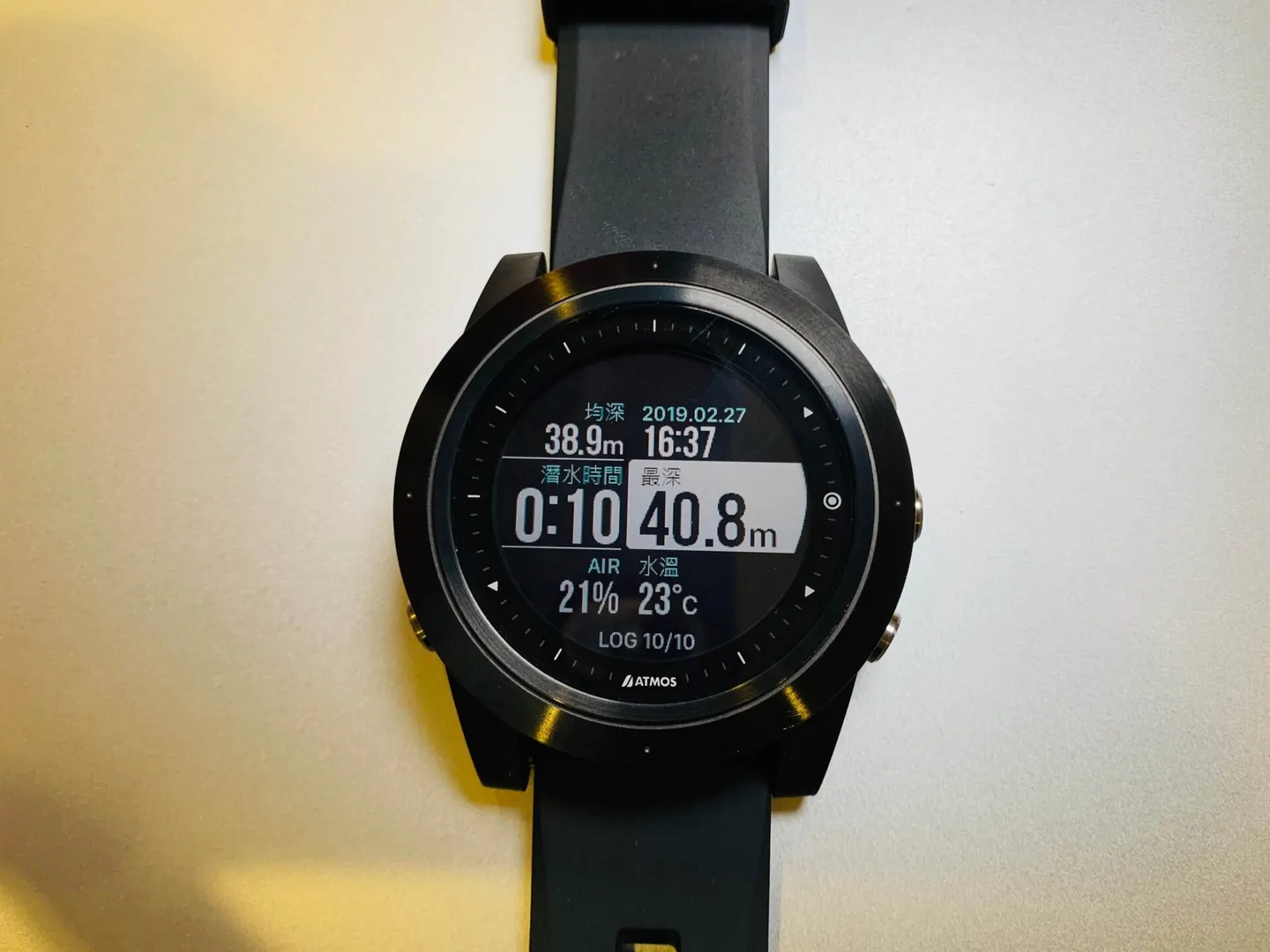 atmosocean atmos mission-one 潛水電腦錶 電腦錶 Garmin mk1 sunto d5i