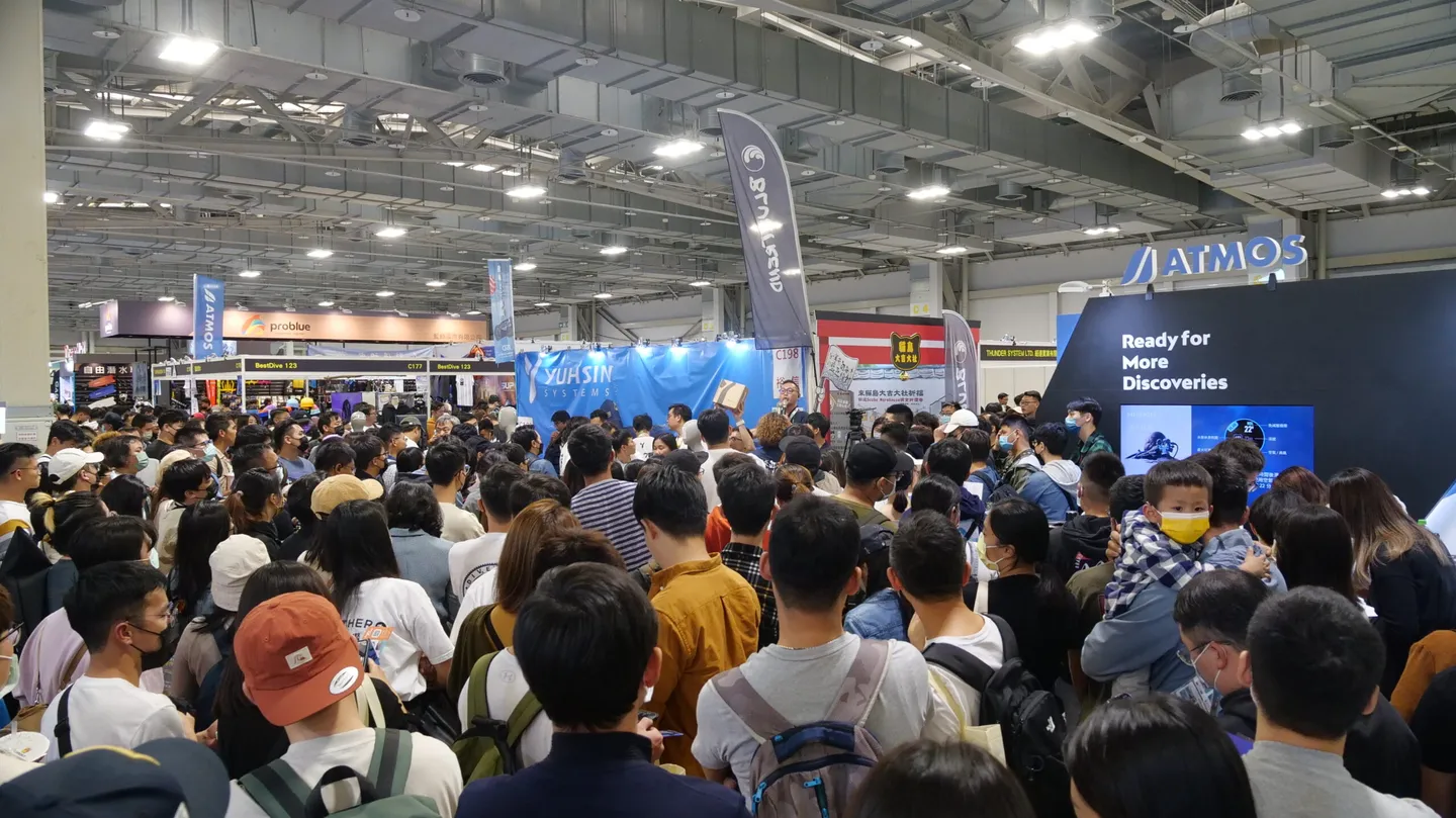 2023 DRT SHOW台灣潛水展落幕！海外潛旅掀話題，聯合抽獎衝高人氣