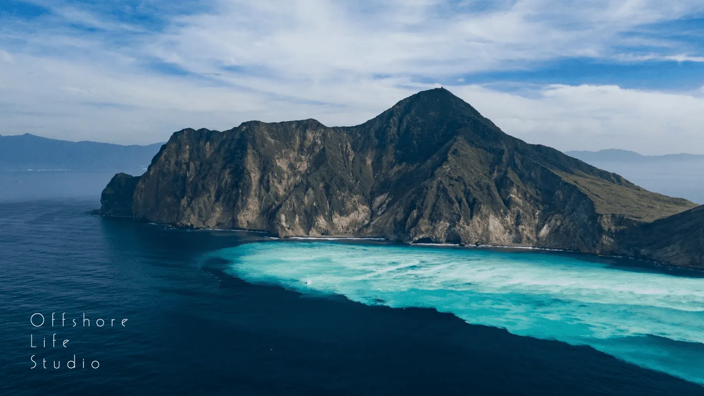 離岸生活 帆船 龜山島 牛奶海