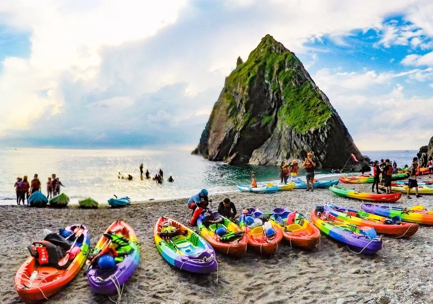 烏岩角 宜蘭 東澳 獨木舟 日出 kayak