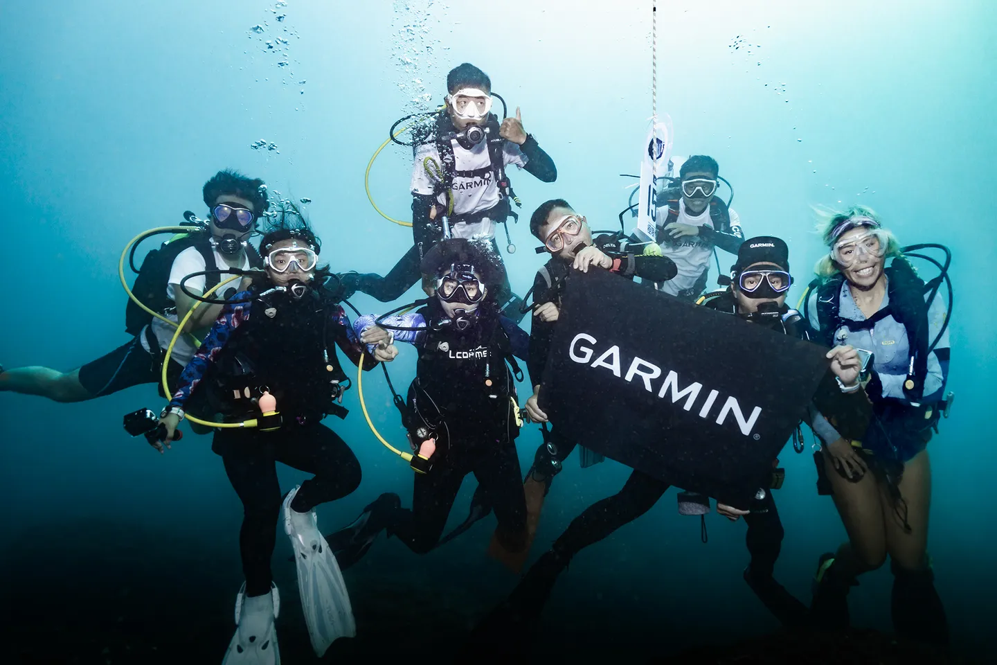 GARMIN 潛水錶就要在海中體驗！極限水下快閃店參觀 3 款錶