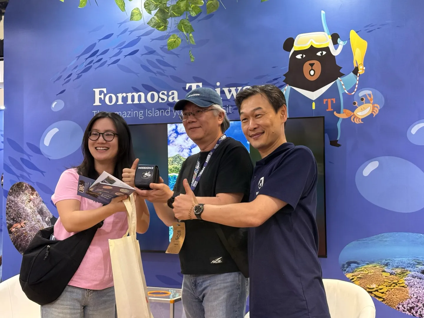 ATMOS 潛水電腦錶在 ADEX 2026 台灣館展出