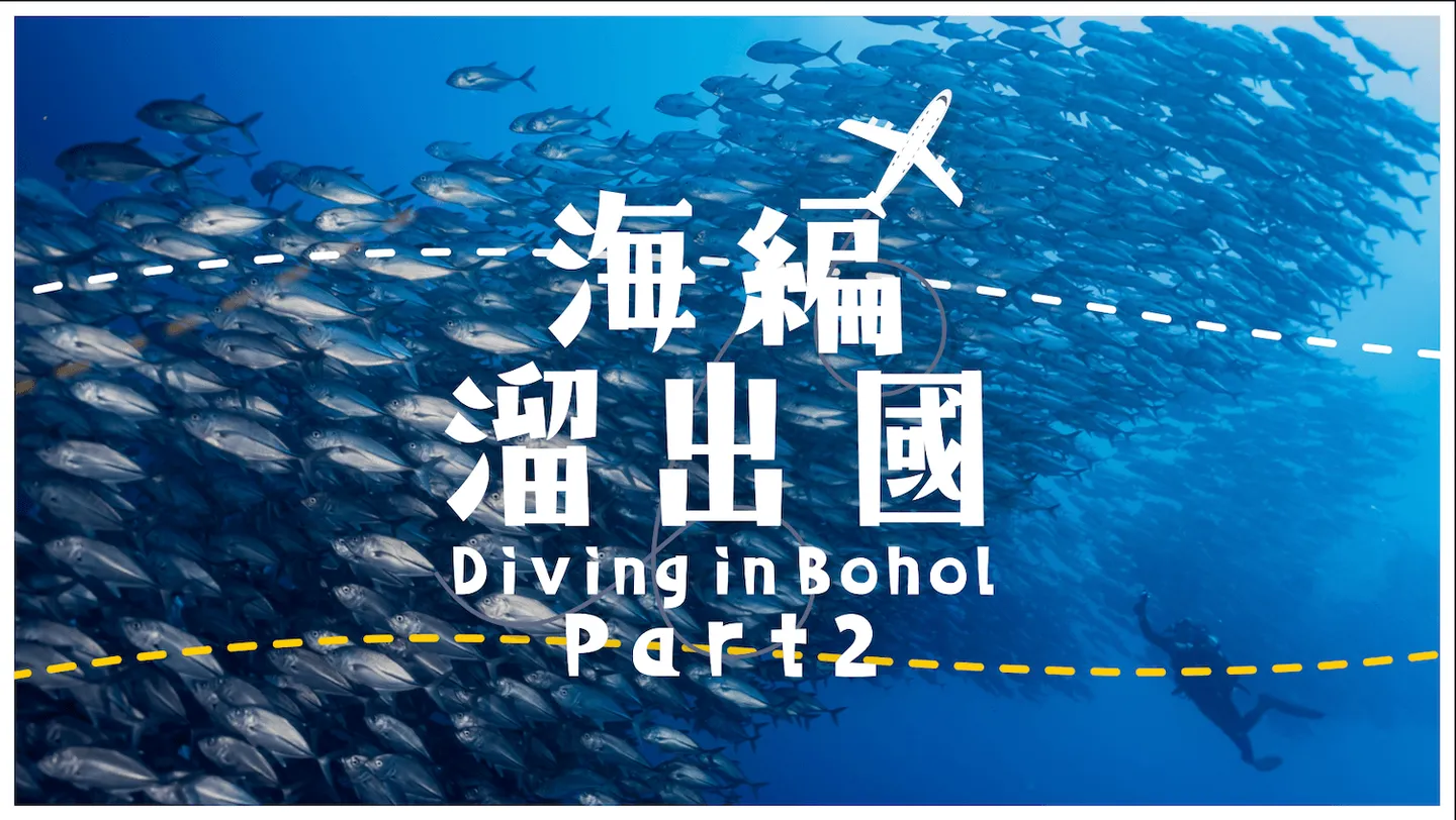 【菲律賓薄荷島、邦勞、巴里卡薩】世界級的潛水殿堂 Balicasag，被傑克魚群龍捲風擁抱的感動 feat.海島瘋