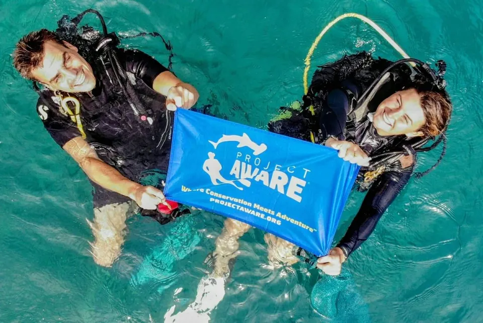 潛水員動起來！Project AWARE，成為潛水員的下 1 步