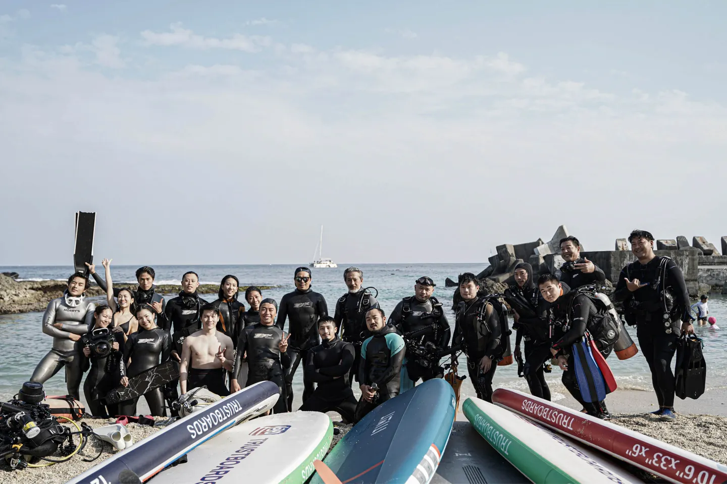 海人製作 水下攝影 自由潛水 戒護