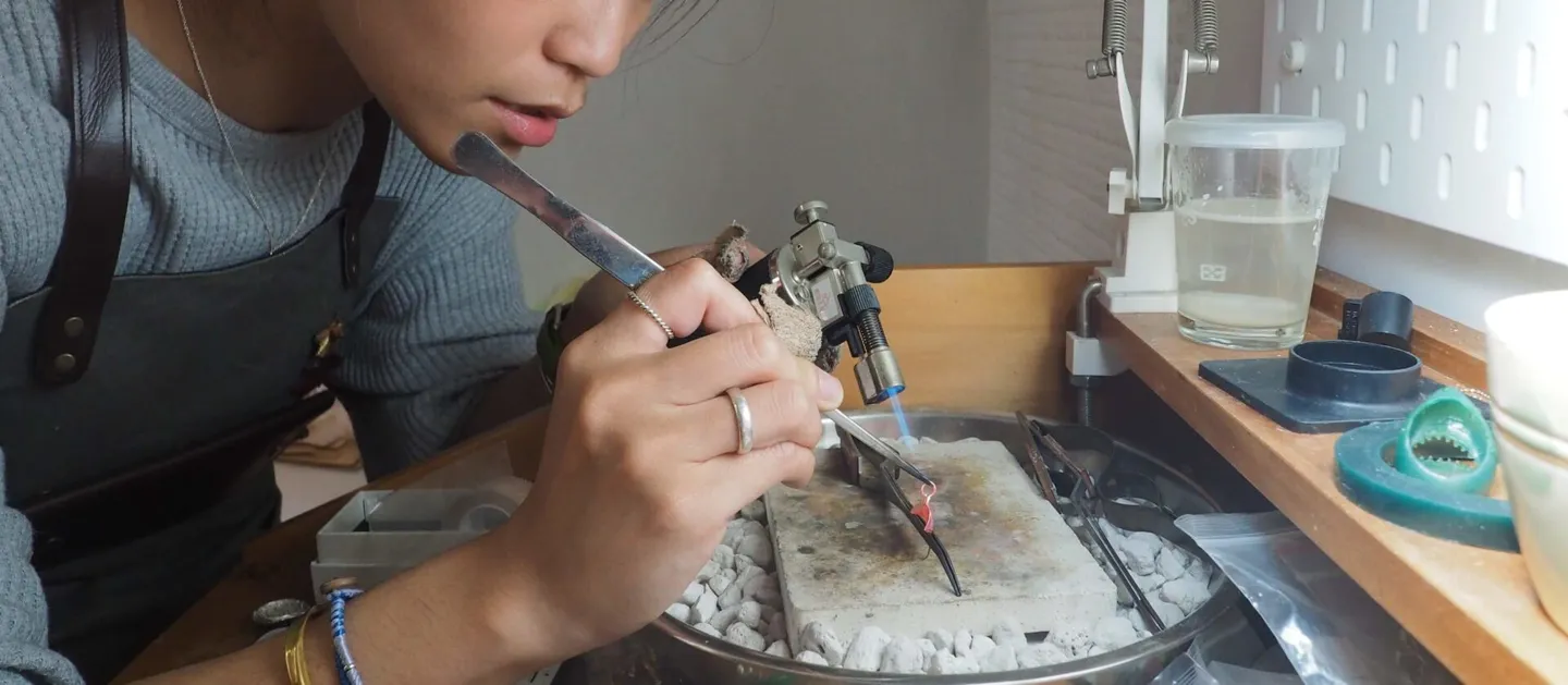金工淬煉海洋生物，手的溫度傳遞對海洋的熱情